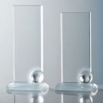 Glass trophy BA-G014
