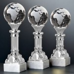 Glas Pokal Globe