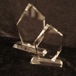 Glass trophy Yin6