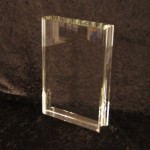 Glass trophy “BOOK”